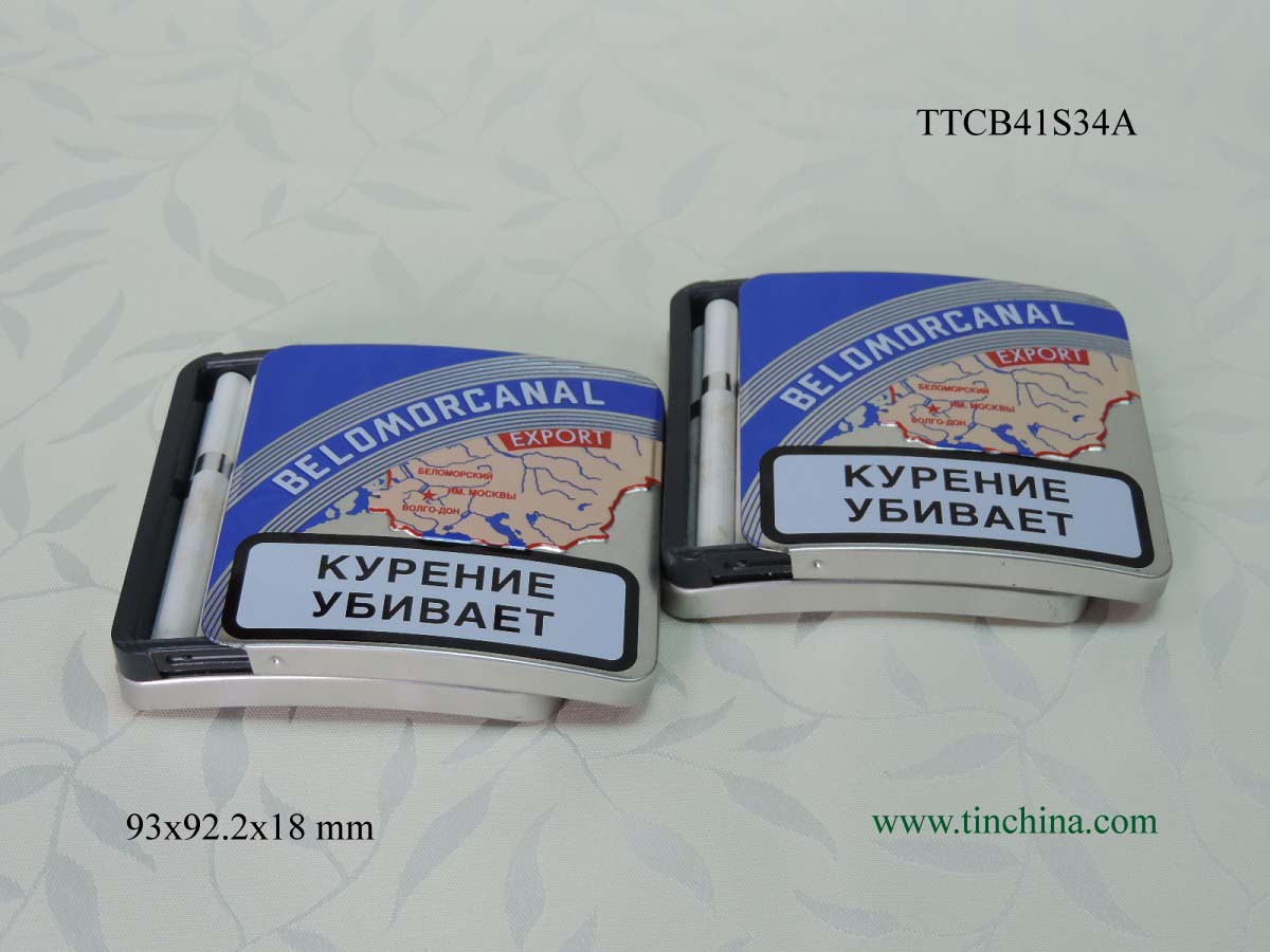 sliding lid tin box
