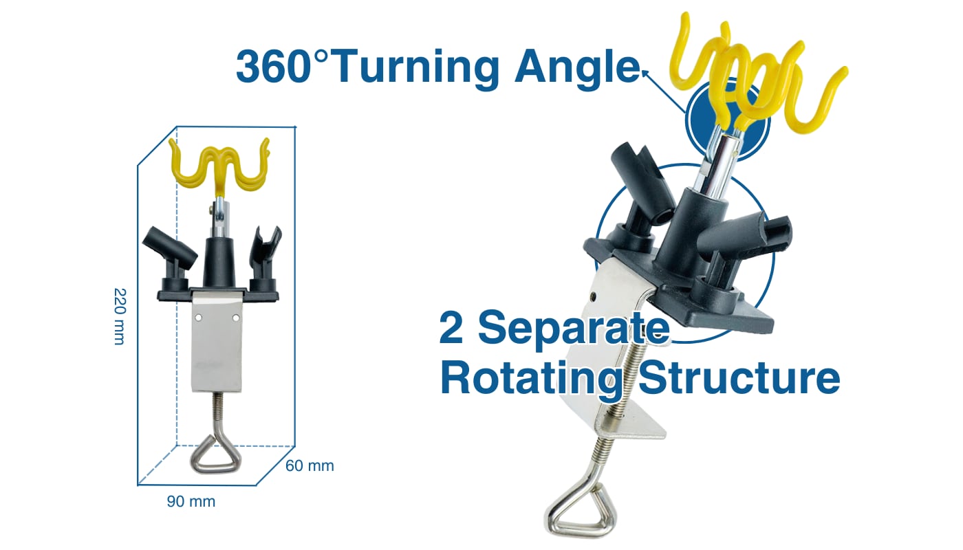 Airbrush holder stand description 2