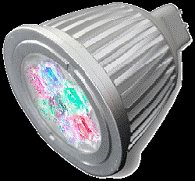 interior 7W RGB colorful DMX MR16 LED lamp | Taiwantrade