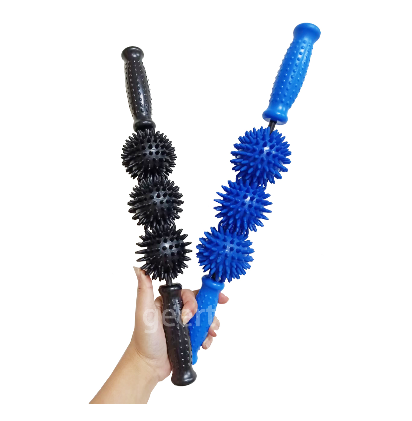 Trigger Point Massage Balls Roller Stick With 4 Balls