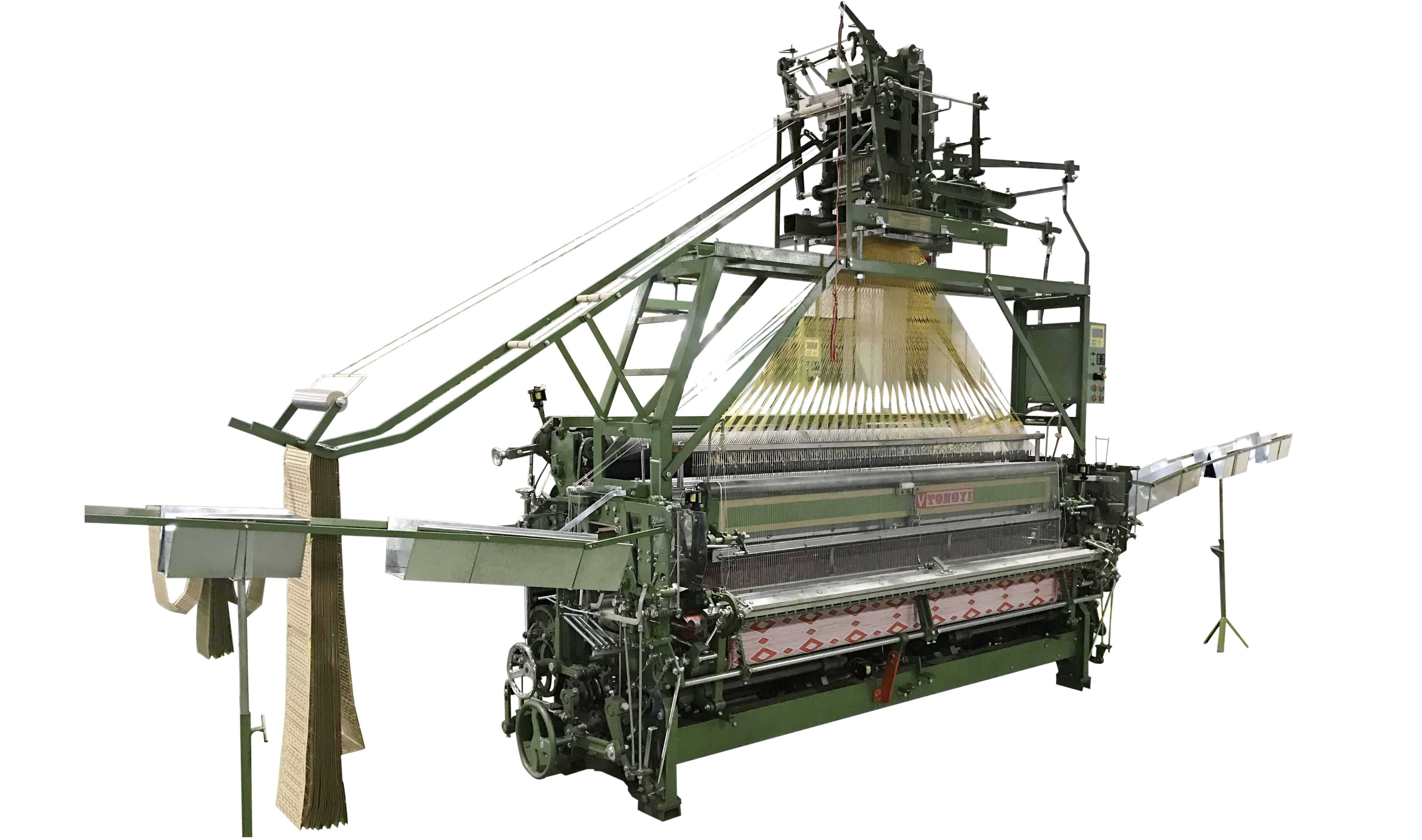 Auto Jacquard Weaving Machine | TON KEY INDUSTRIAL CO., LTD.