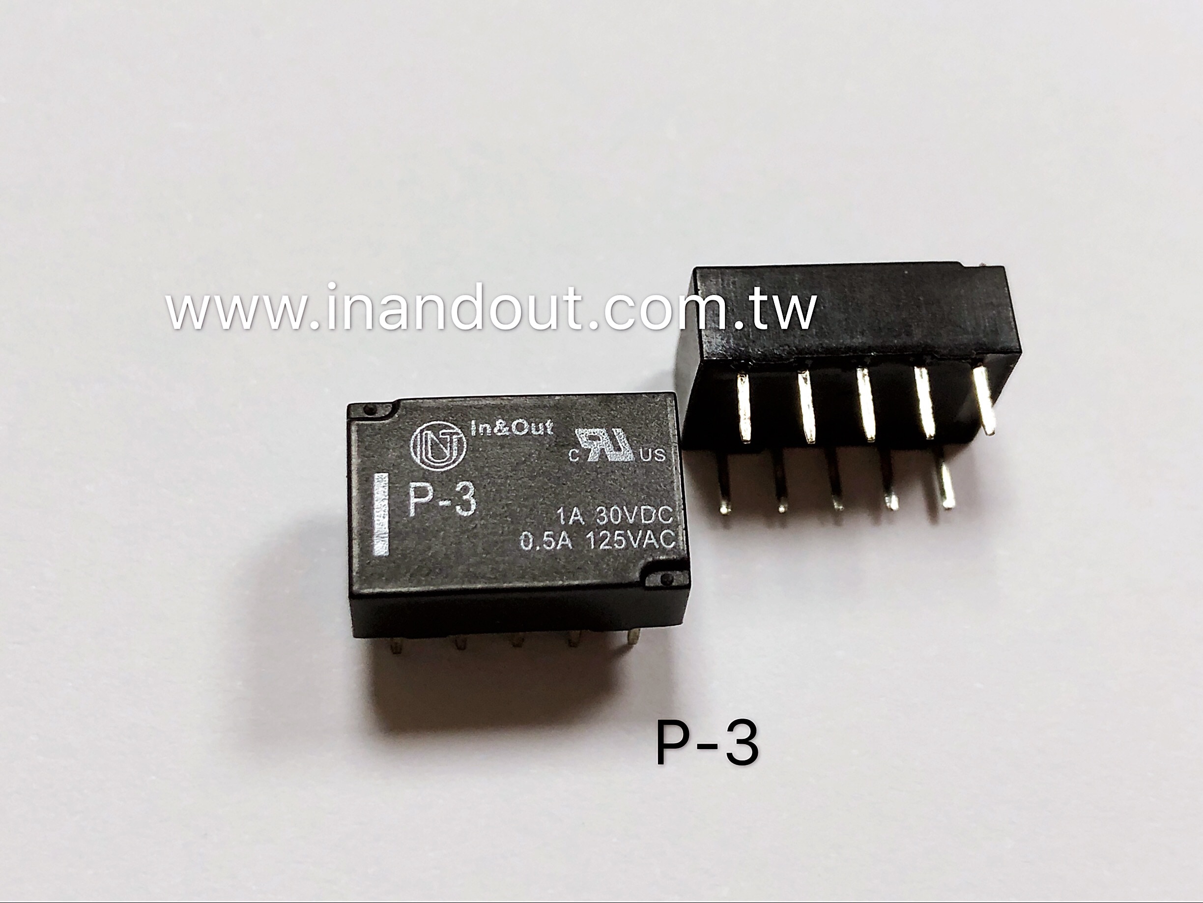 Signal Relay P-3 3VDC 2 Form C 10pins Relay Telecom Relay | Taiwantrade