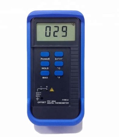 DIGITAL THERMOMETER LCD DISPLAY WIRELESS THERMOCOUPLE PEAK METER 3D model