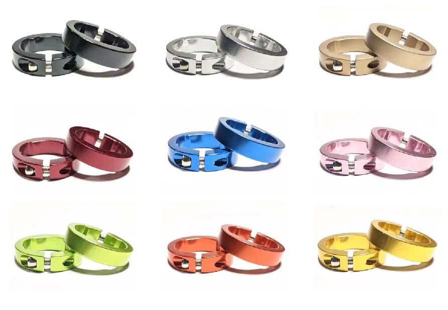 mtb grip lock rings