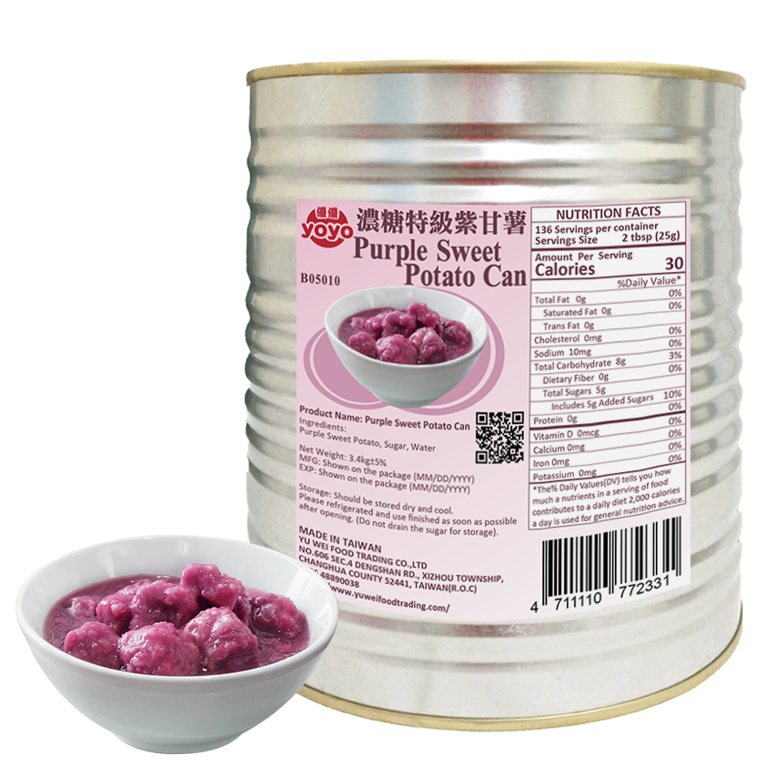 Purple Sweet Potato Can Taiwantrade