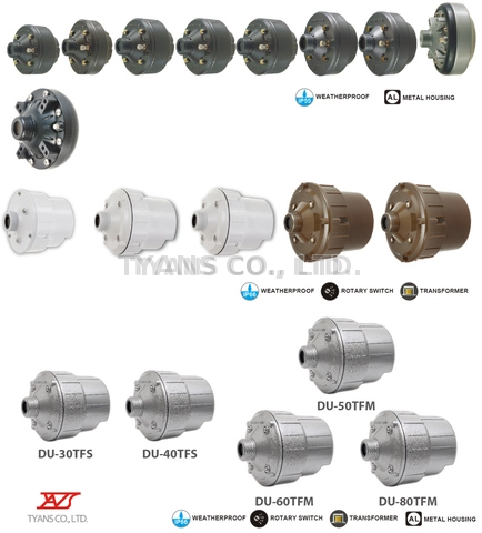 METAL DRIVER UNIT 100V LINE IP55/IP66