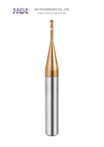 Long Neck Corner Radius Dental End Mill CoCr.Titanium