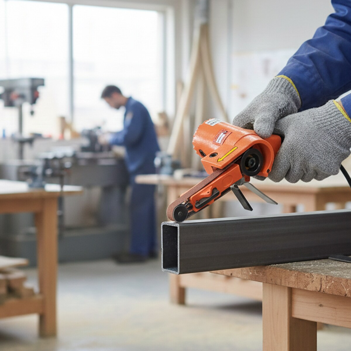 How does the design improve handling and productivity?