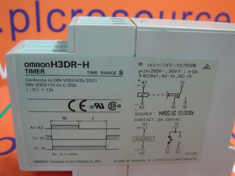 Схема подключения omron h3y 2