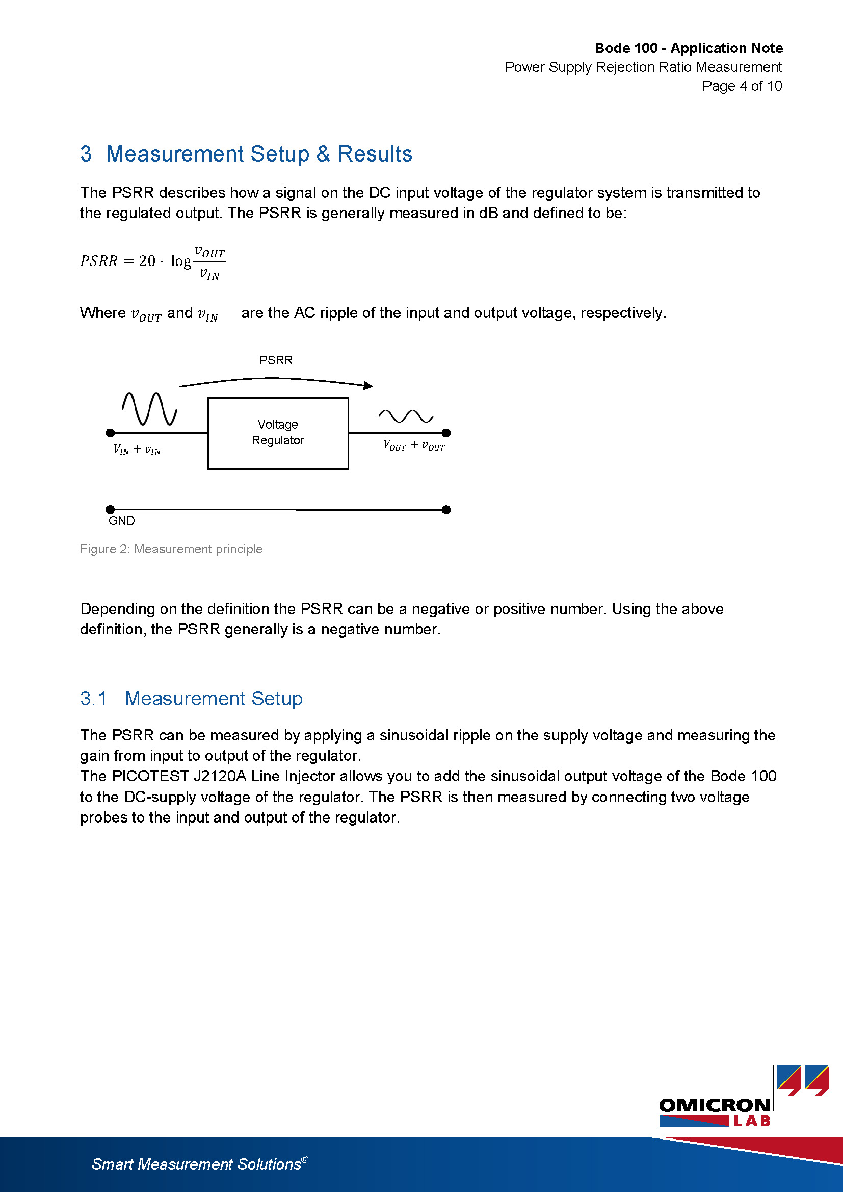 量測 PSRR, 電源抑制比, 電壓抑制比 - Power Supply Rejection Ratio-台灣經貿網