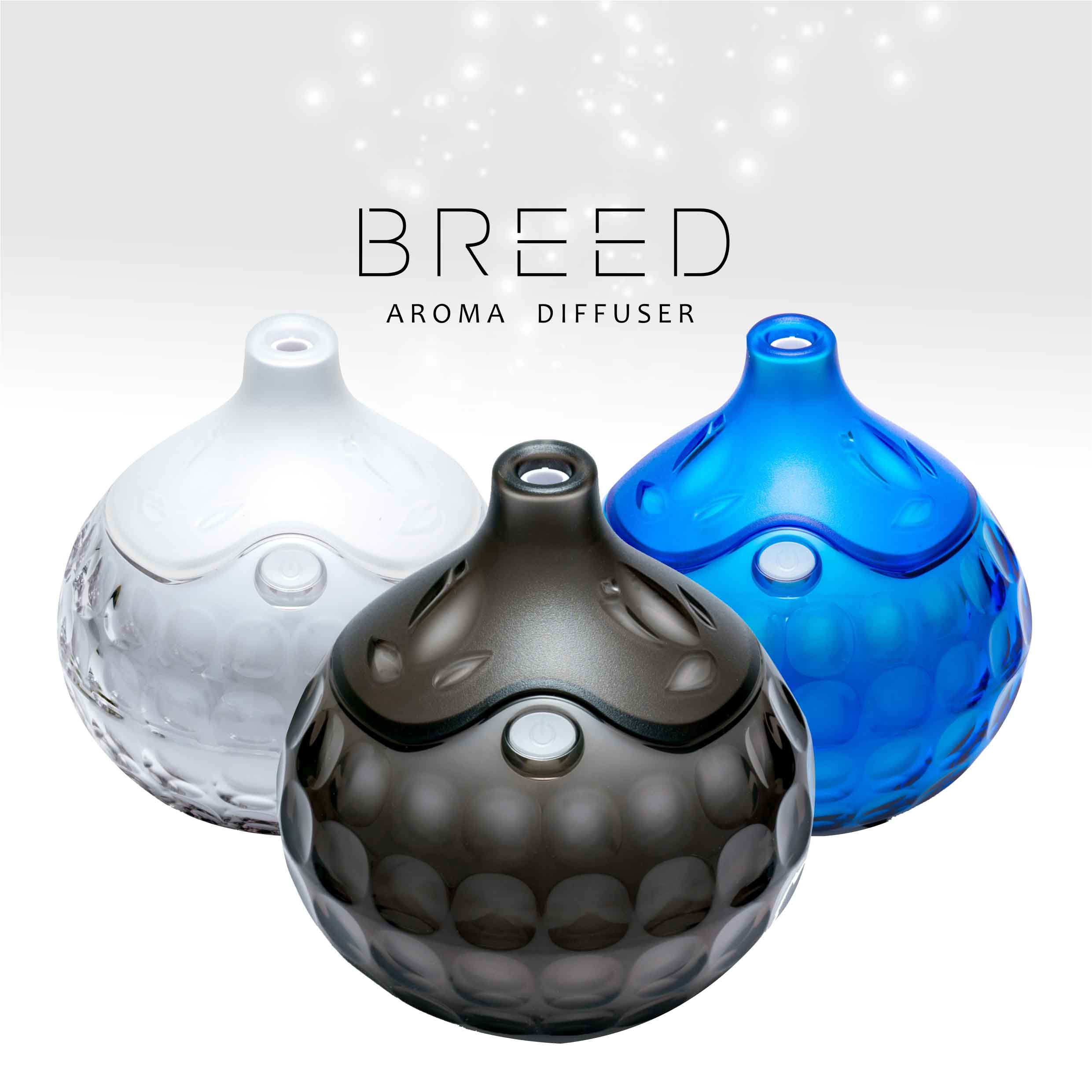 Aroma Diffuser For Essential Oils Crystal Design Non Radiation Non