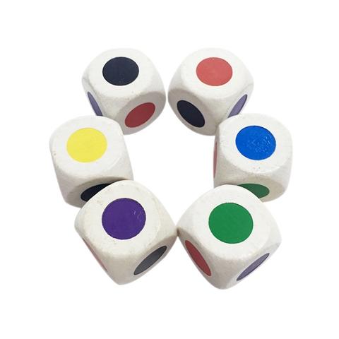 30mm round corner wooden dice