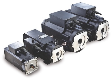 Brushless servomotor with permanent magnet