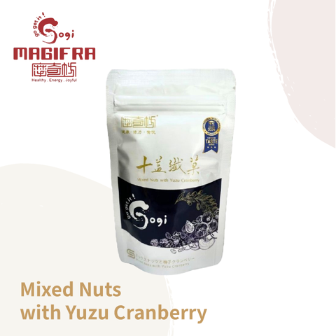 Mixed Nuts with Yuzu Cranberry, Business Class Snack, Natural Delicacy