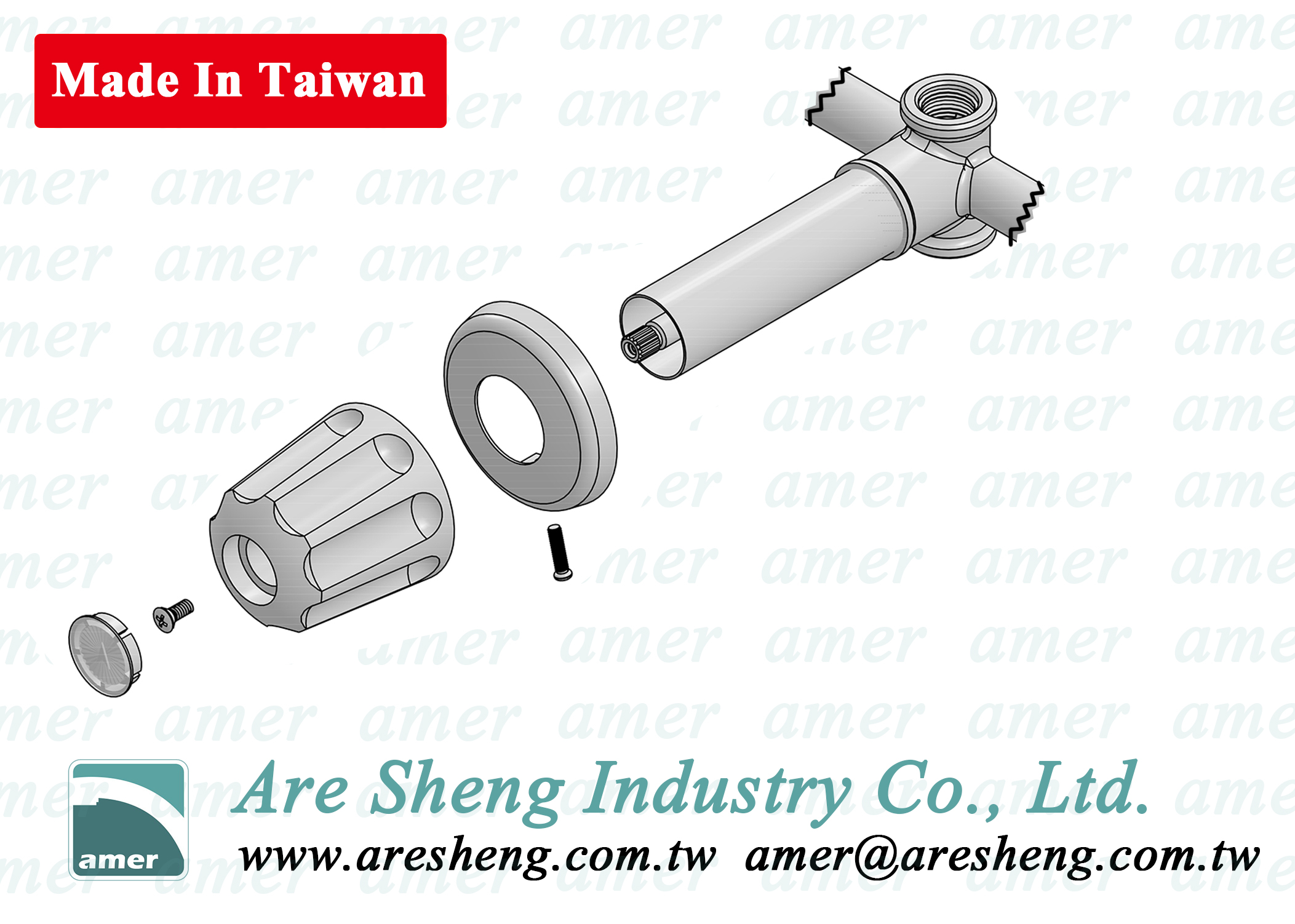 Gerber shower assembly drawing