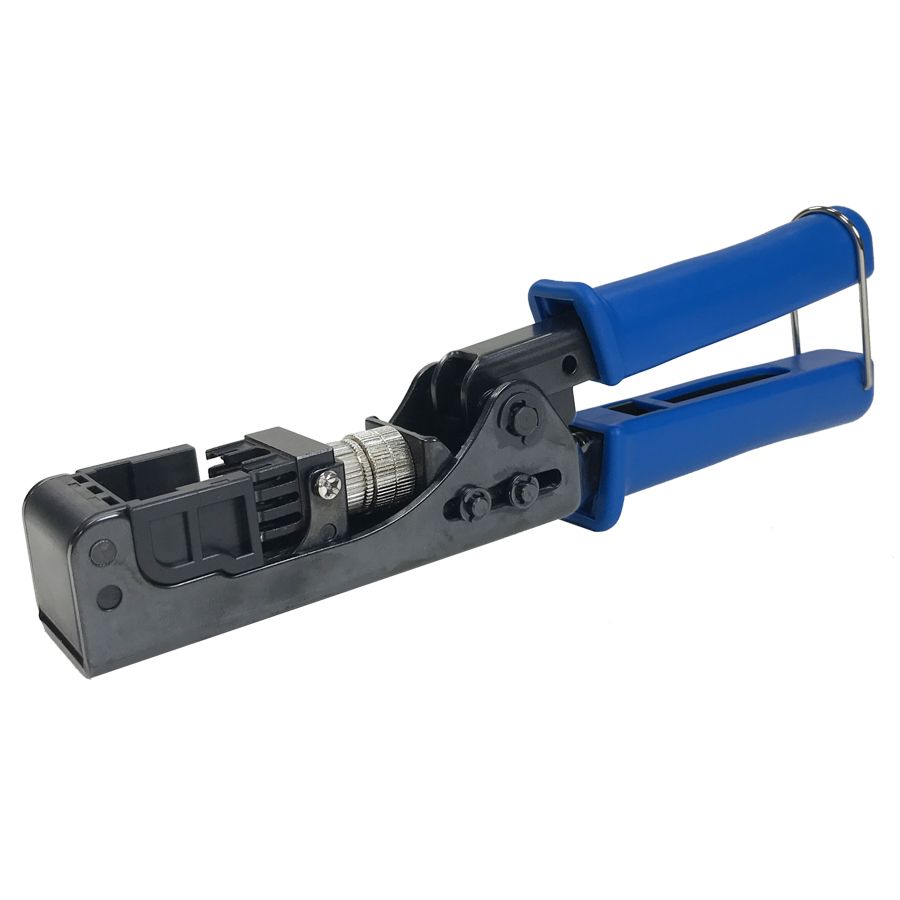 Easy Crimping Tool For 180 Degree Keystone Jack