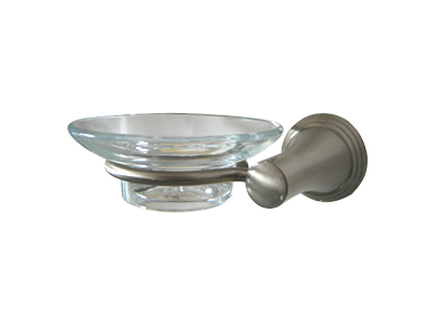 Wall Mounted Brass Constructed Soap Dish Holder in Chrome Plating with Soap Dish 5037