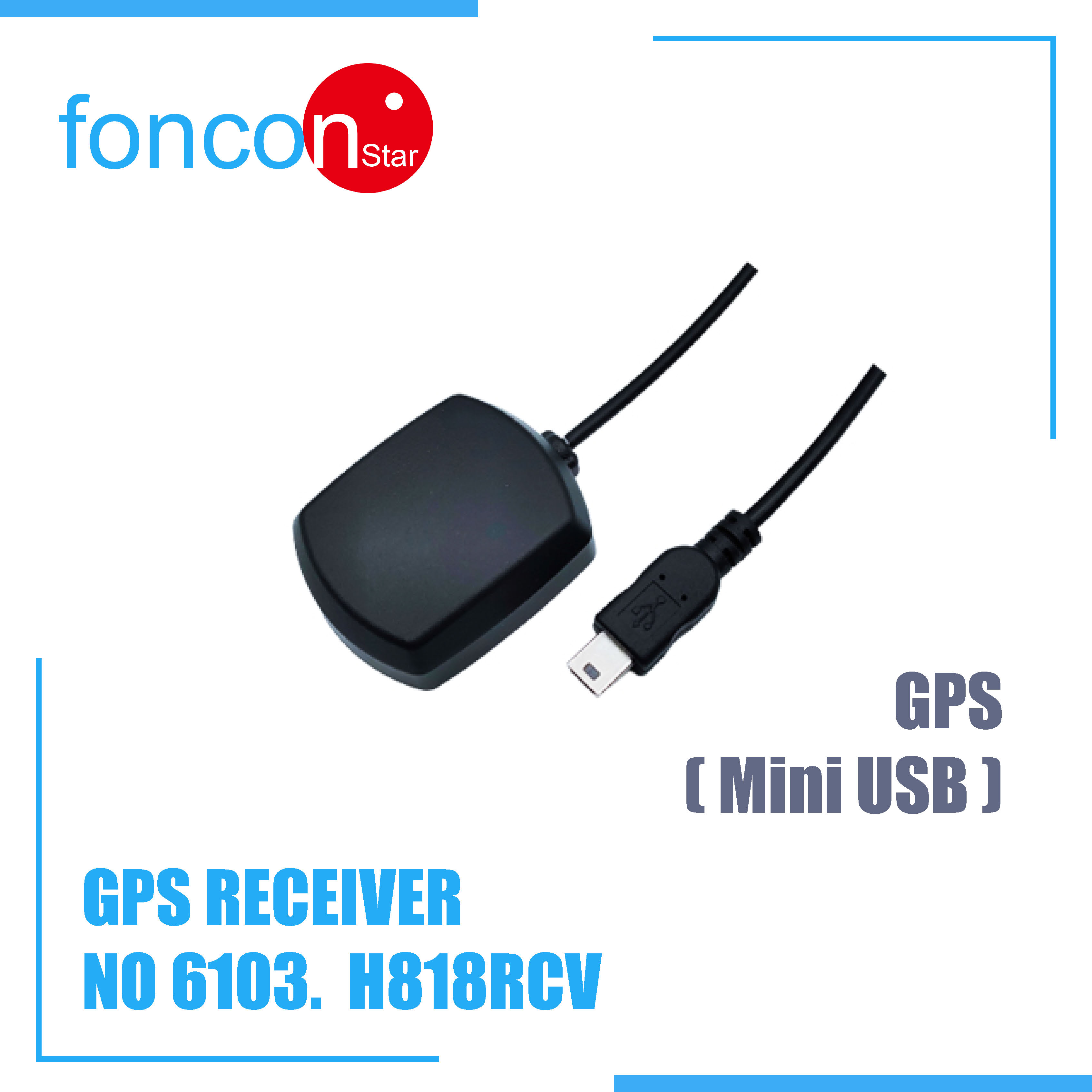 FONCONGPS RECEIVERNO 6103. H818RCVGPS( Mini USB ) Taiwantrade