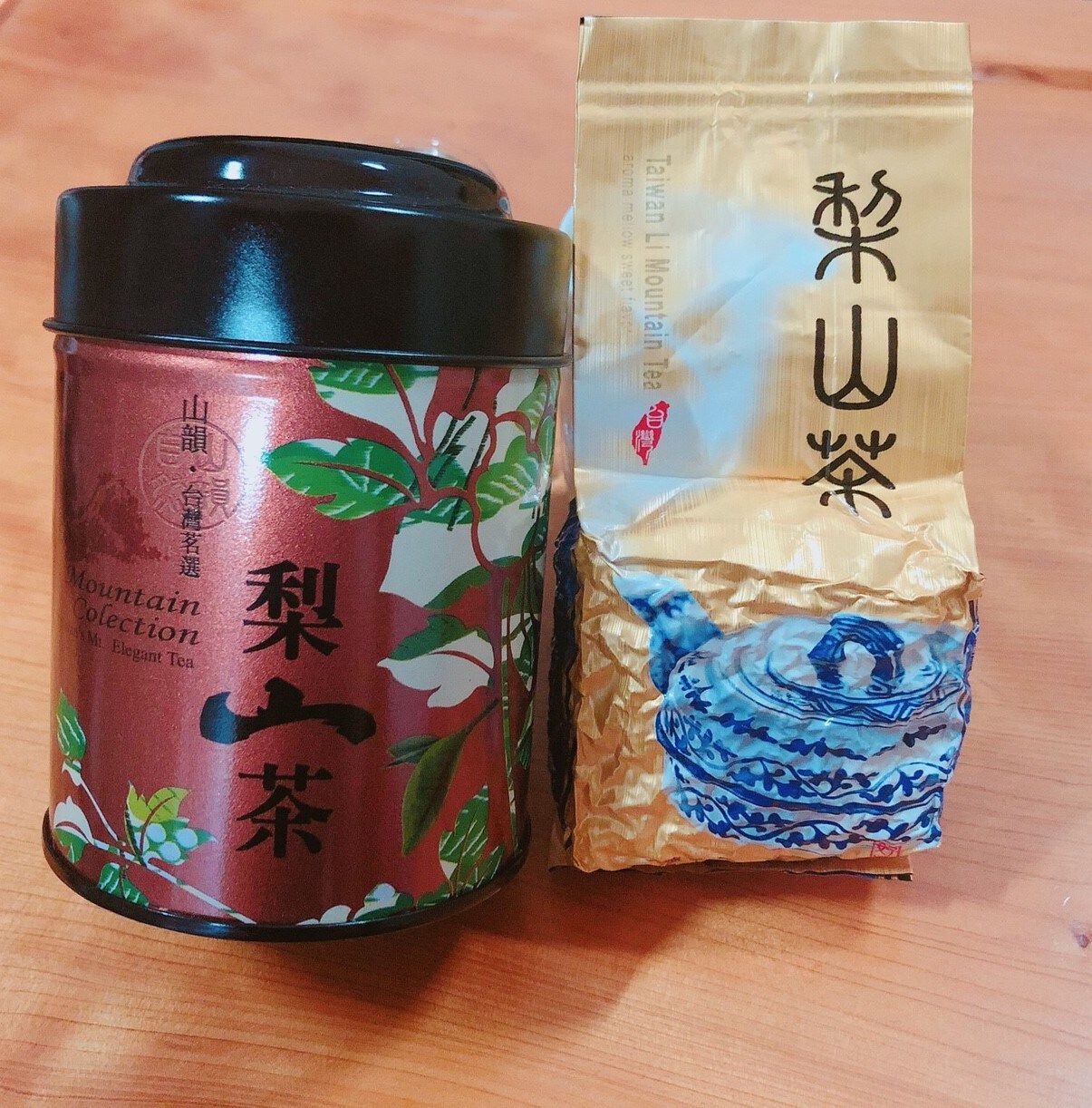 台湾梨山手采原叶清焙-高山乌龙茶 (铁罐装)-canned 罐装(75g)