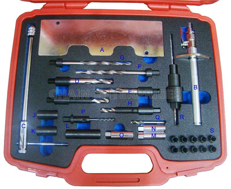 28 PIECE GLOW PLUG THREAD REPAIR TOOL FOR VW / AUDI Taiwantrade