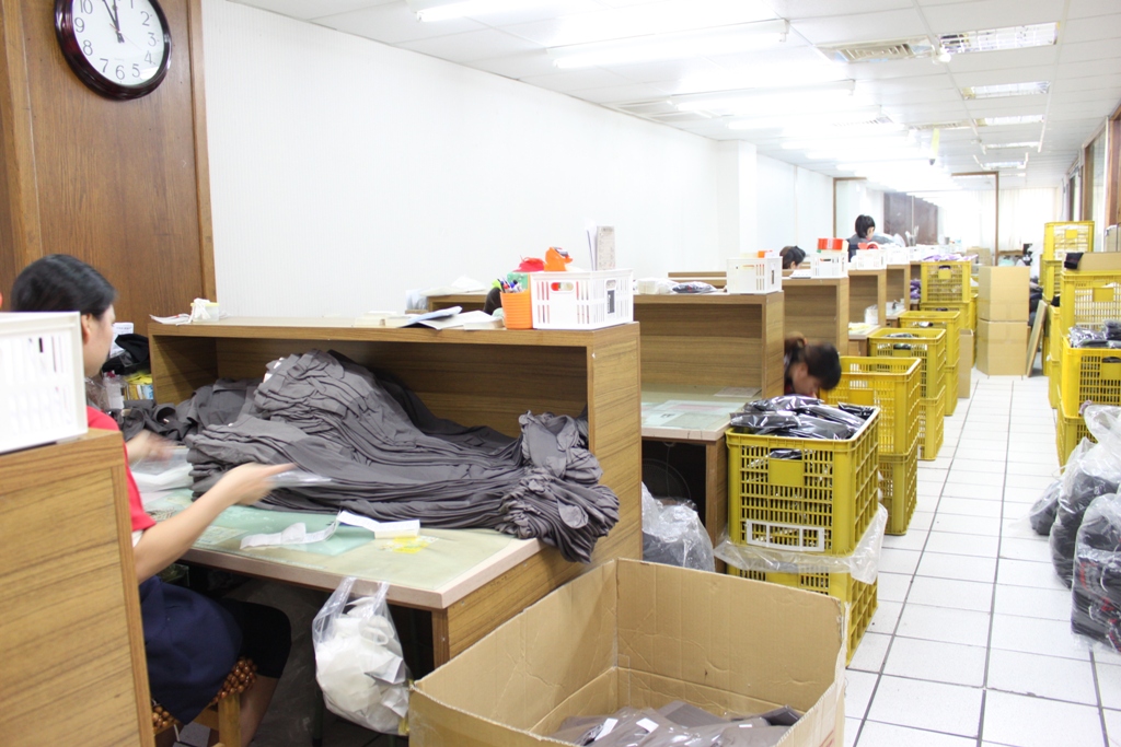 Packing department