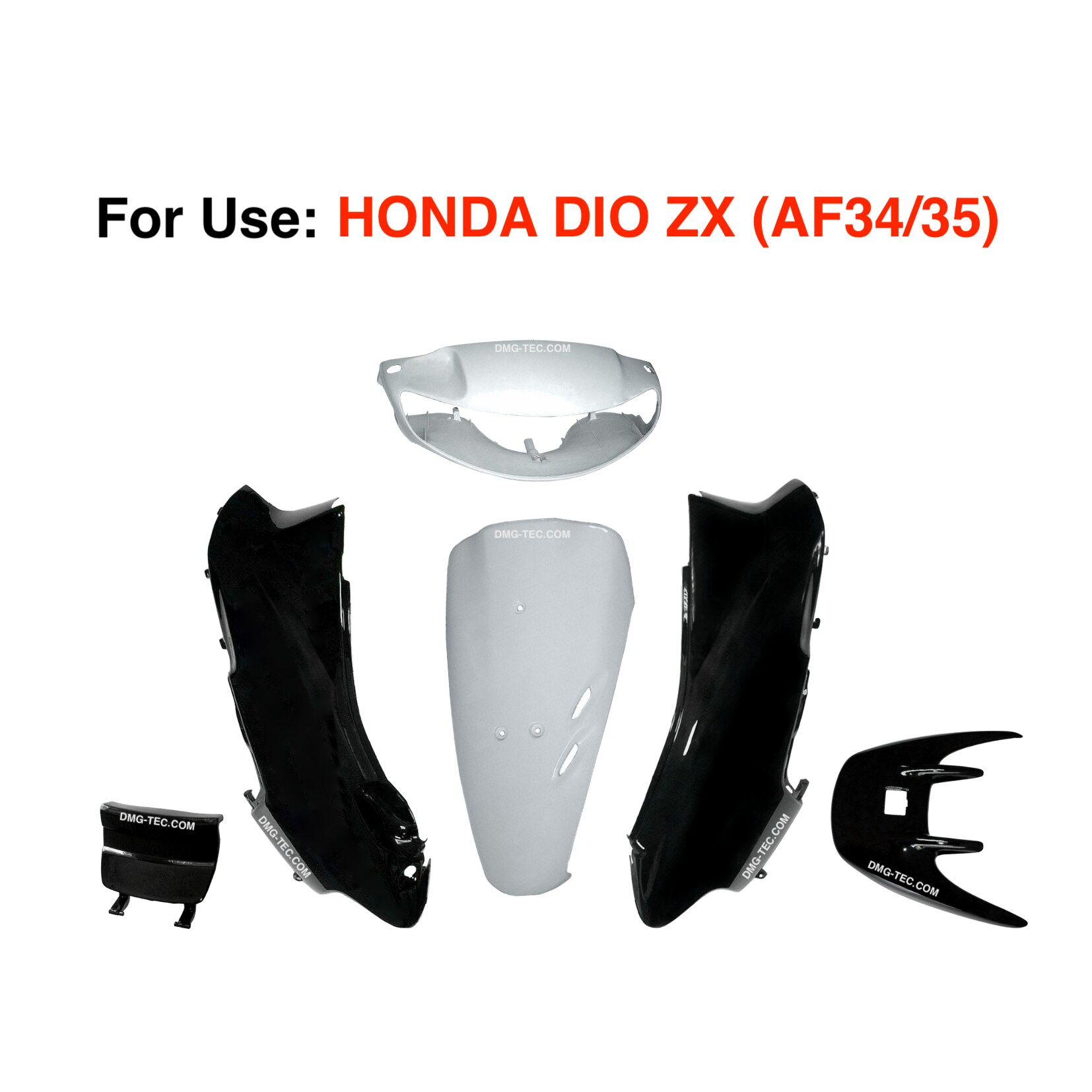 Plastic Fairing Kit For Use Honda Dio Zx Af34 Af35 Dmg Taiwantrade Com
