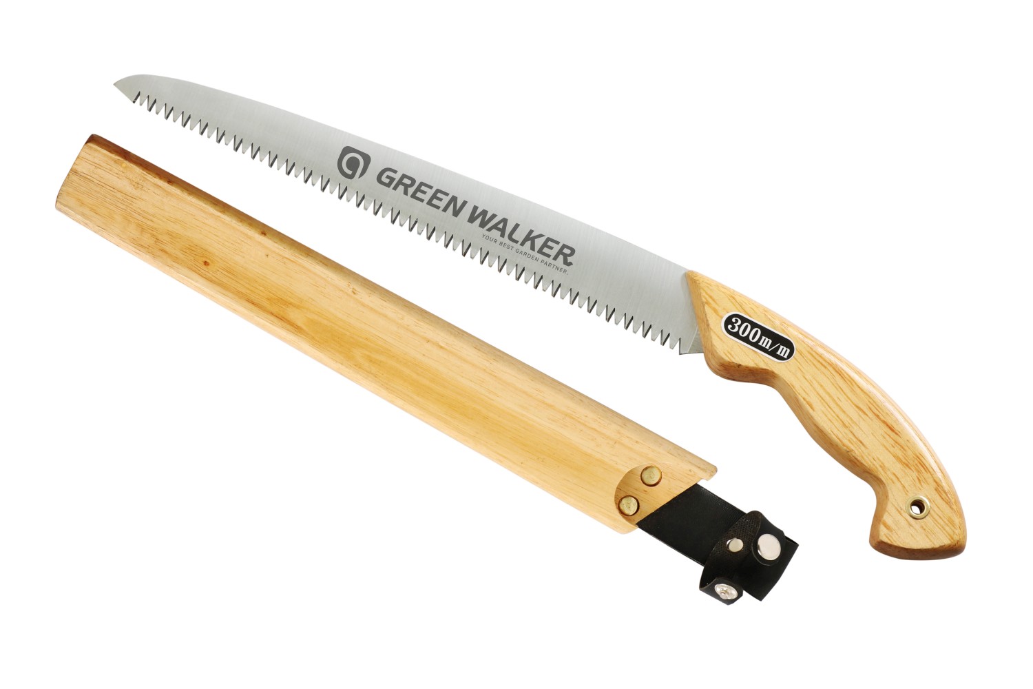 Wooden Handle Pruning Saw, Garden Saw (300mm)