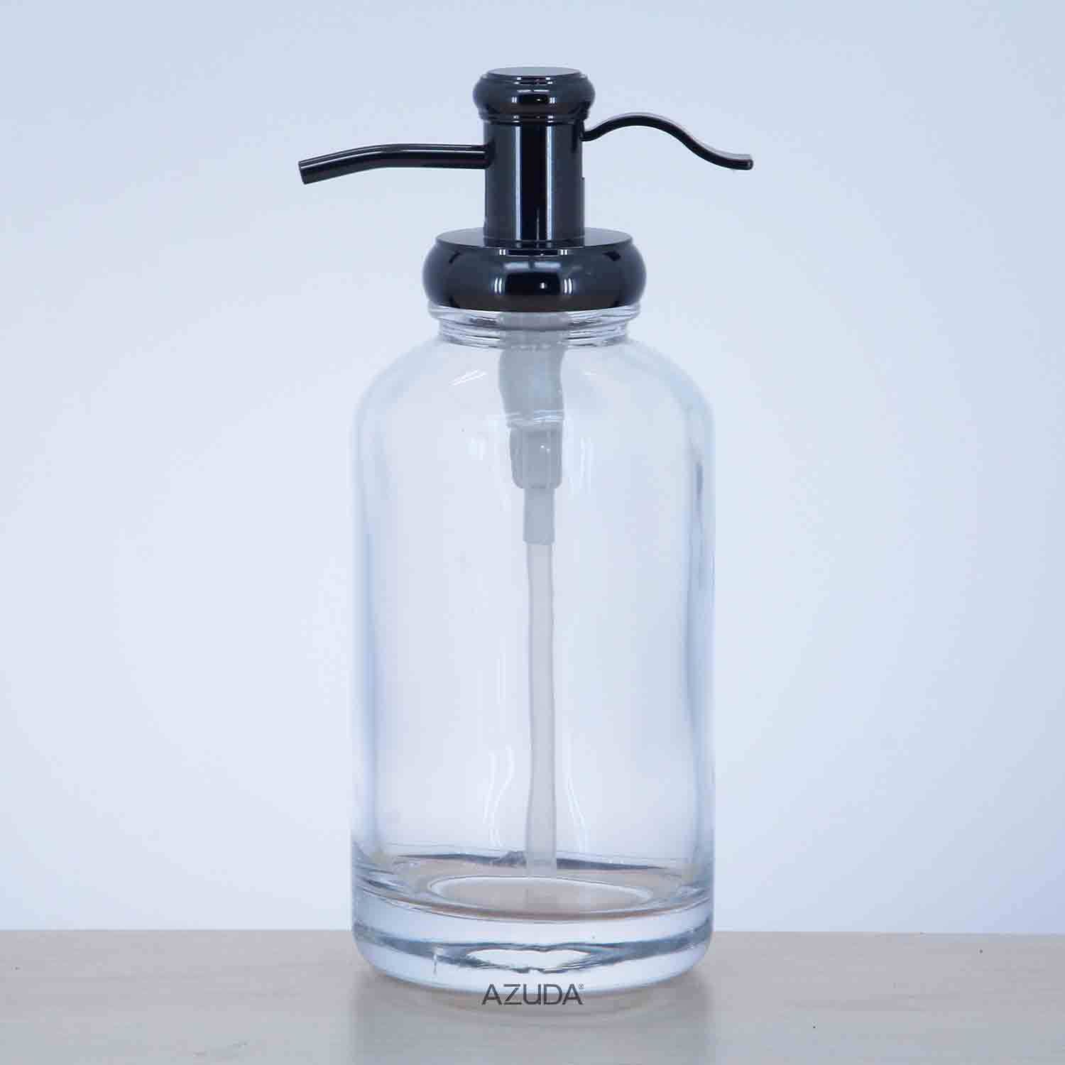 GLASS LOTION DISPENSER