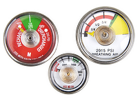 Stainless Steel Pressure Gauge for Fire Extinguishers Stainless Steel Pressure Gauge for Fire Extinguishers