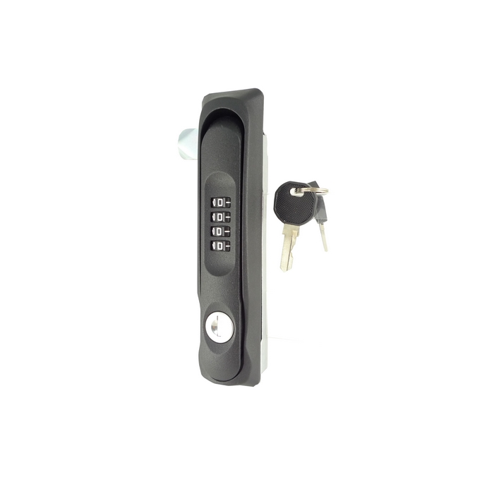 PA Combination Lock Black Password Lock Pin Code Handle 4 Number
