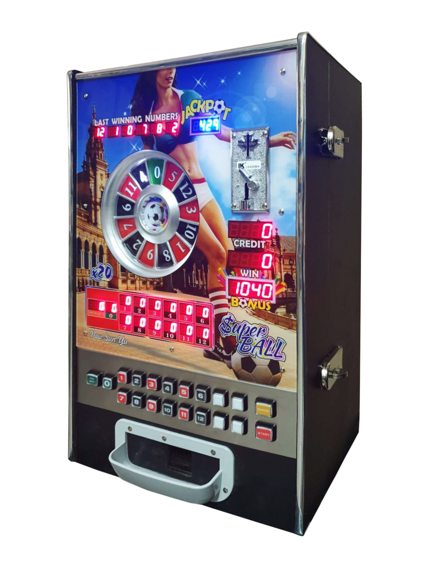 NEW & HOT mini coin roulette machine & ruleta game kits