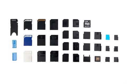 Memory Card Plastic Components