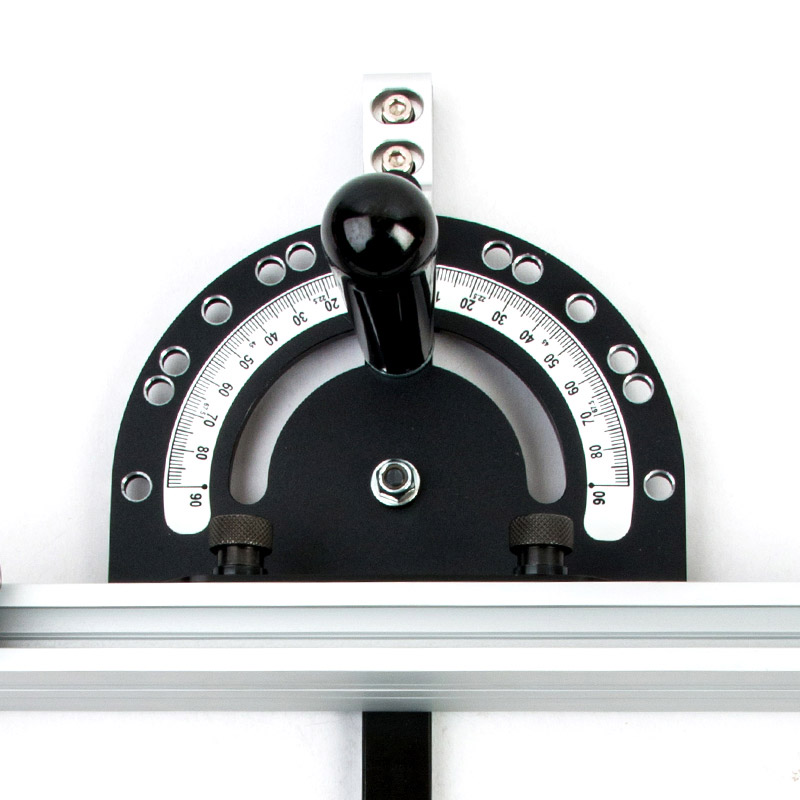 Miter Gauge With Aluminum Fence