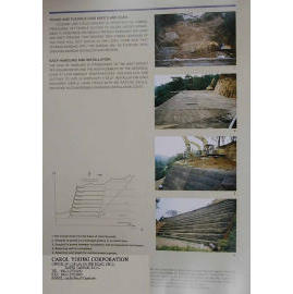 Geogrids and geotextiles