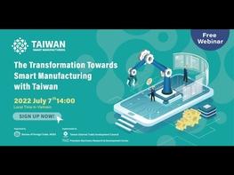 #TaiwanSmartMachinery #Livestream in #MTA_Vietnam #Livestream Product Launch of Taiwan Smart Machinery Solutions In this webinar, 5 speakers from leading Machine manufacturers in Taiwan will share their smart manufacturing solutions and their opinions about how you could transform towards Smart Manufacturing with Taiwan. Presenters: #YCM -Smart Manufacturing with YCM - https://www.ycmcnc.com/en #TaiwaTakisawa -Your Best Solution for Metalworking -https://www.takisawa.com.tw/en/index.html #CHMER -CHMER’s Automation and New Products - http://www.chmer.com/index.php #ChinFong -Chin Fong smart Forming Solution - https://www.chinfong.com/en/index.php #Syntec&Leantec -CNC-Robot Integration - https://www.syntecclub.com/default.aspx Fill up the questionnaire to know more about #TaiwanSmartMachinery and receive business contact information. https://taitra.surveycake.biz/s/bLGqg To know more about #TaiwanSmartMachinery ►Official website│https://twmt.tw/ ►Linkedin│https://www.linkedin.com/company/taiwan-smart-machinery ►Facebook│https://www.facebook.com/twmachinetools/ ►Twitter│https://twitter.com/TWMachineTools ►YouTube│https://www.youtube.com/channel/UCY3eybWI_CAh679PejE1pug
