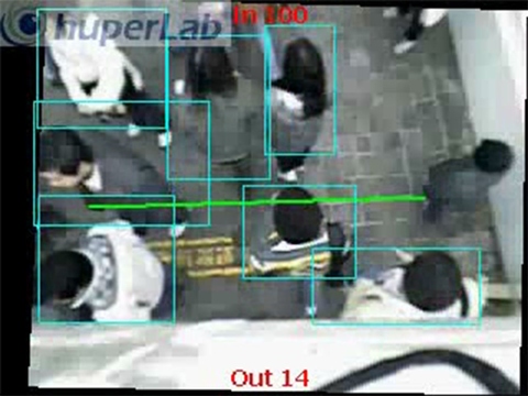 Stereo Vision Crowding People Counting Software