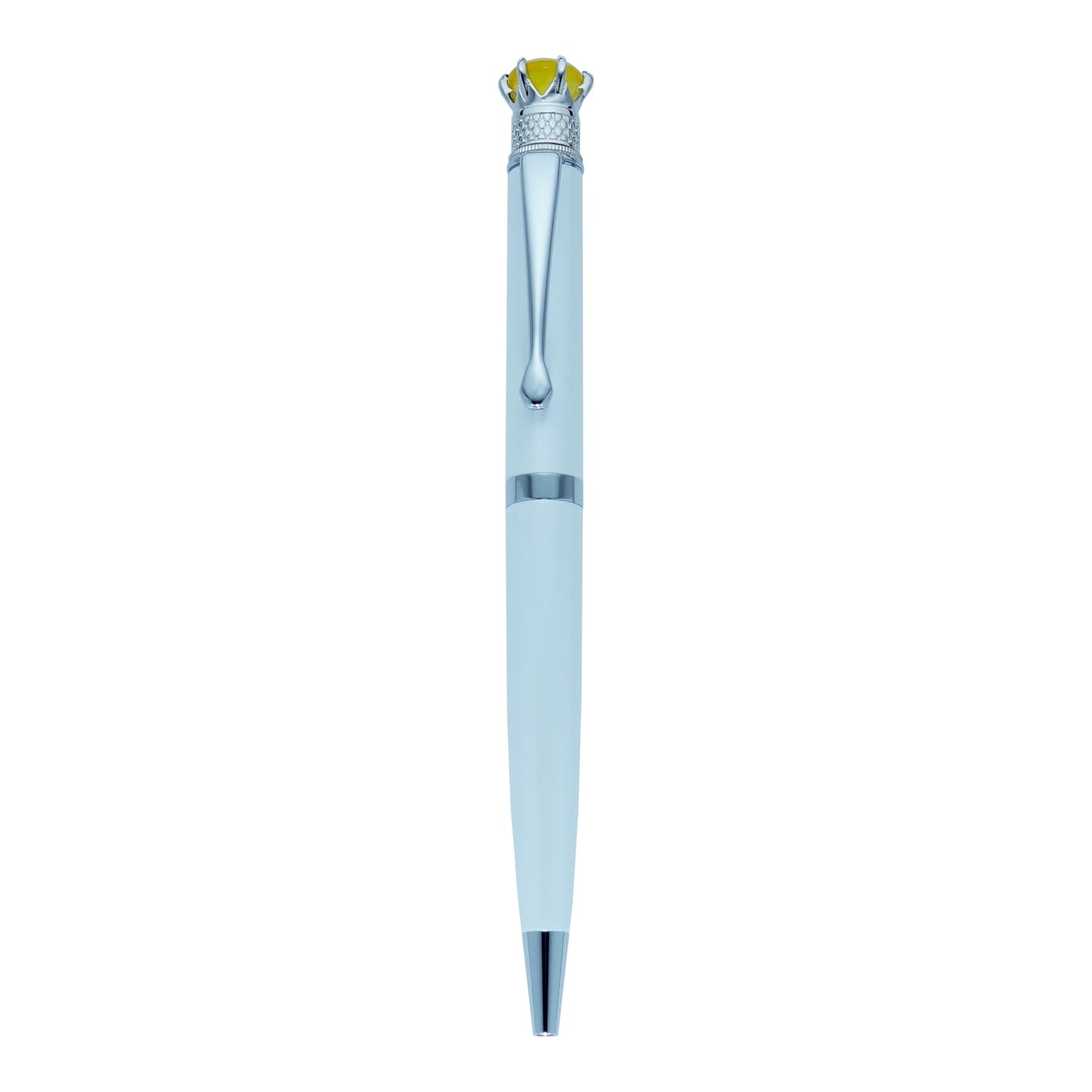 CONVERGE Jewel Series Twist Ballpoint Pen with White Color