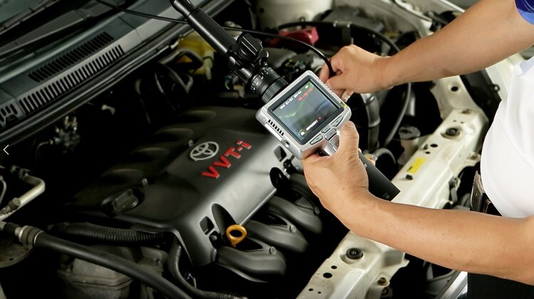 2-Way Articulating Borescope 5.5mm Articulation Videoscope Camera