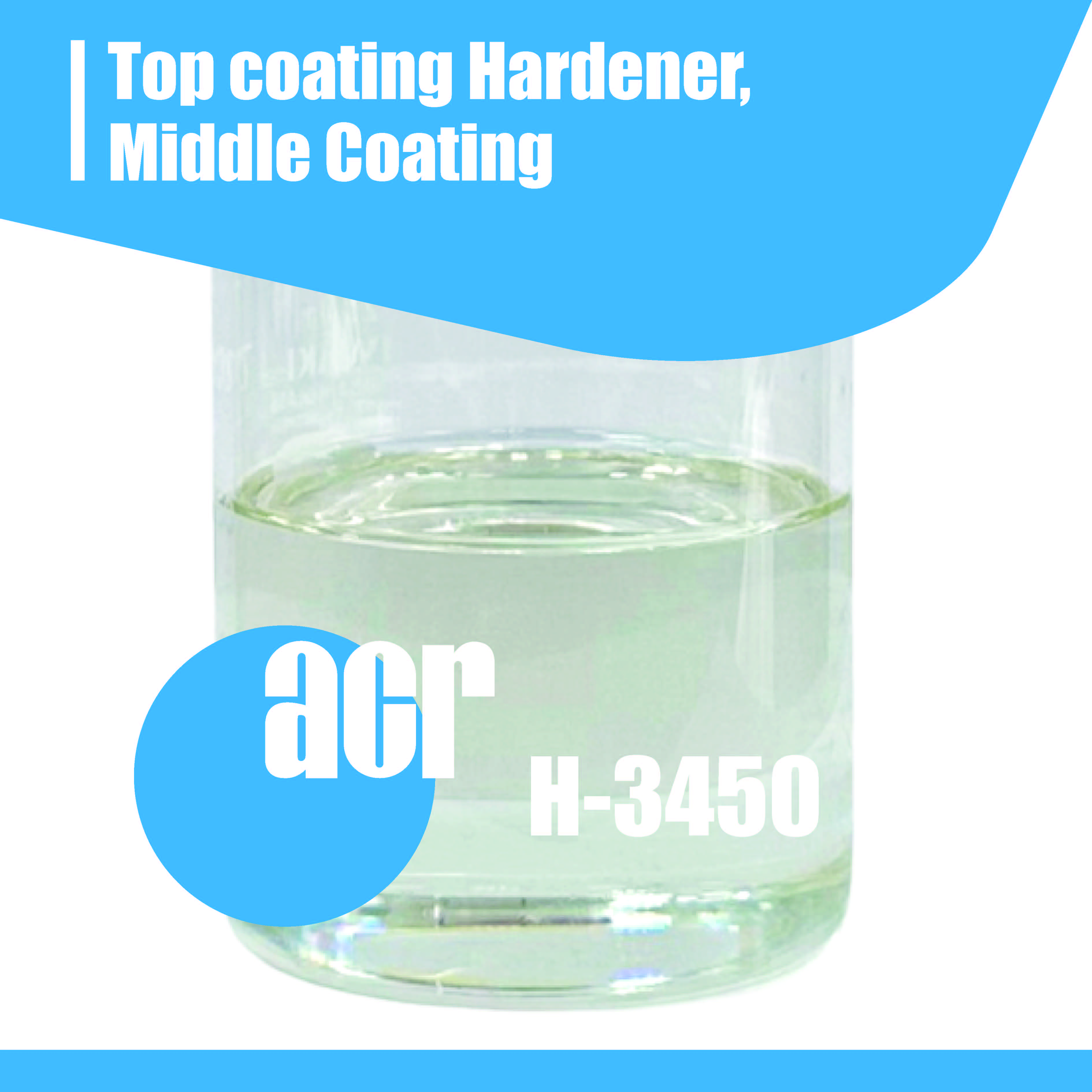 Epoxy Hardener for Glossy Top Coating , Middle Coating