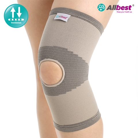 Bamboo Charcoal Open Knee compresion knee sleeve & knee support