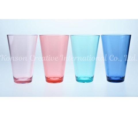 Unbreakable Polycarbonate glass plastic polycarbonate highball Aqua glass  drinking glass