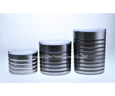 Kitchenware – 3 size Acrylic Canister Set Pueblo Design