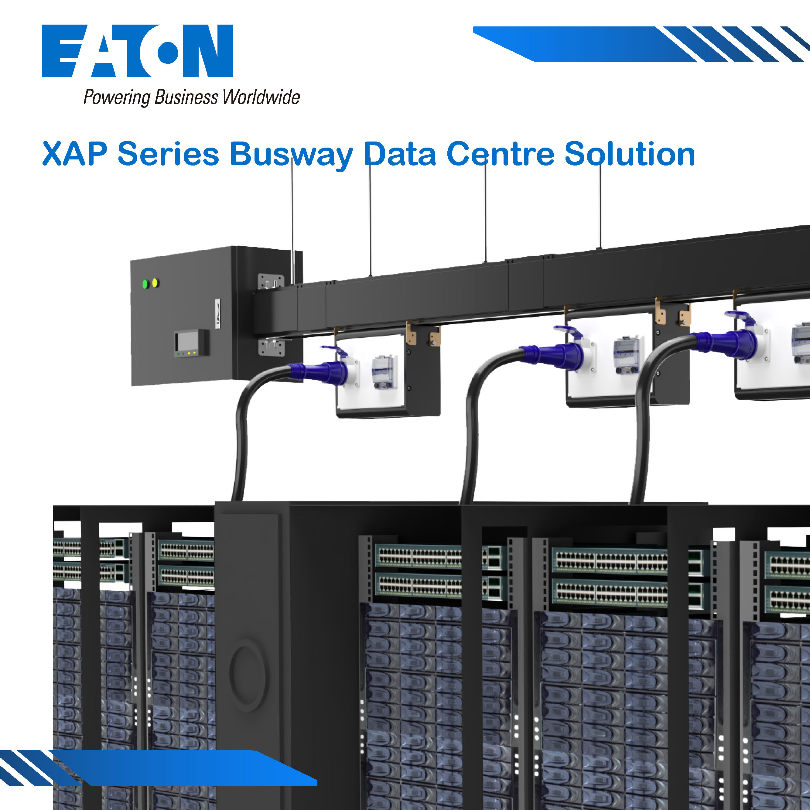 EATON® XAP Series Busway Data Centre Solution, Flexible Installation