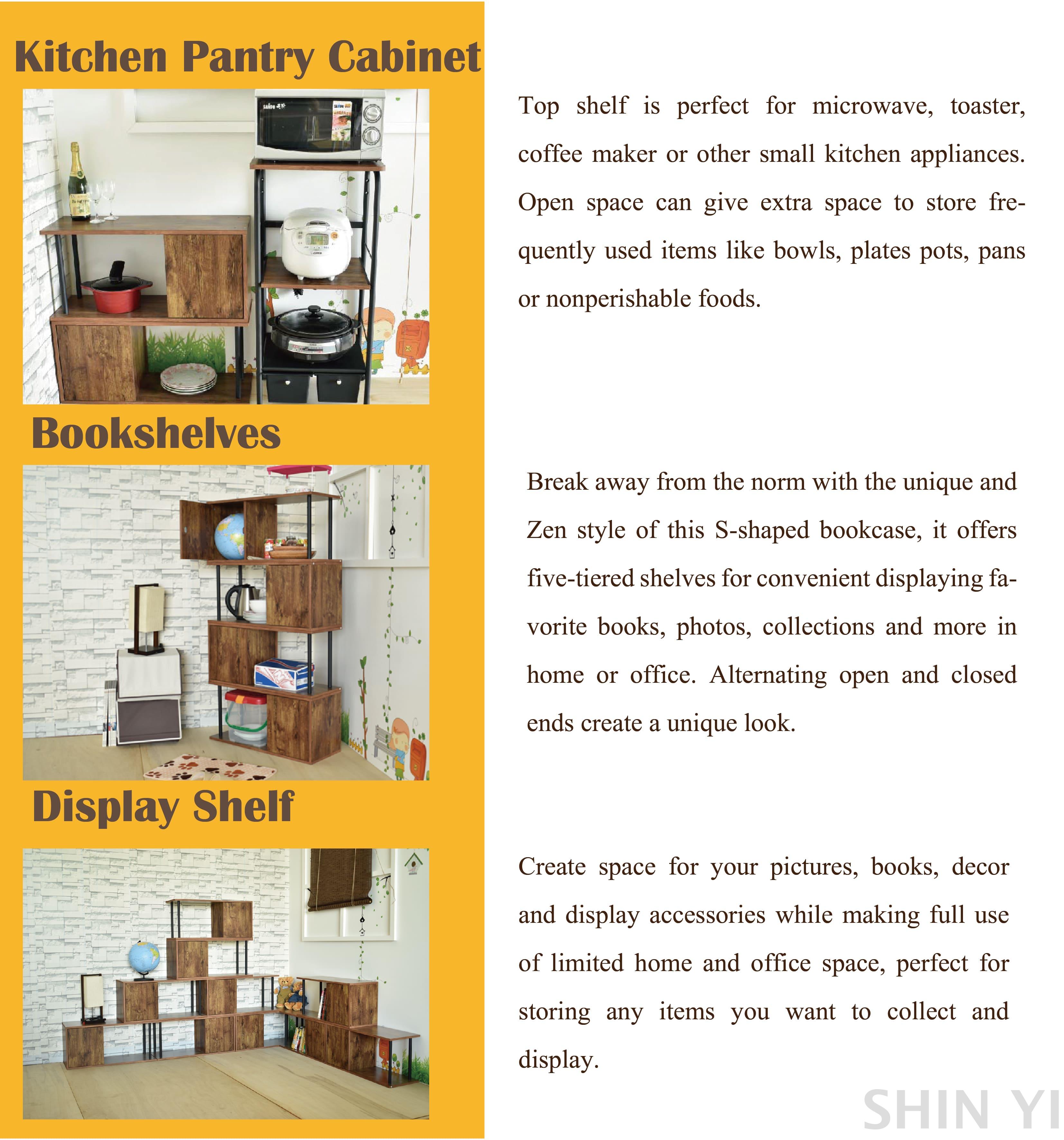 Homestyle Multi Functional Two Doors Storage Cabinet Shin Yi