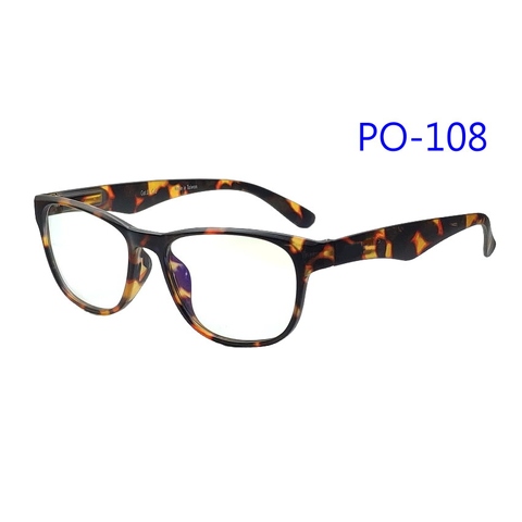 Blue Light Glasses with Spring Hinge Temple_PO-108