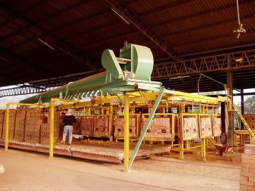 Unloading Machine for Brick Making Machinery