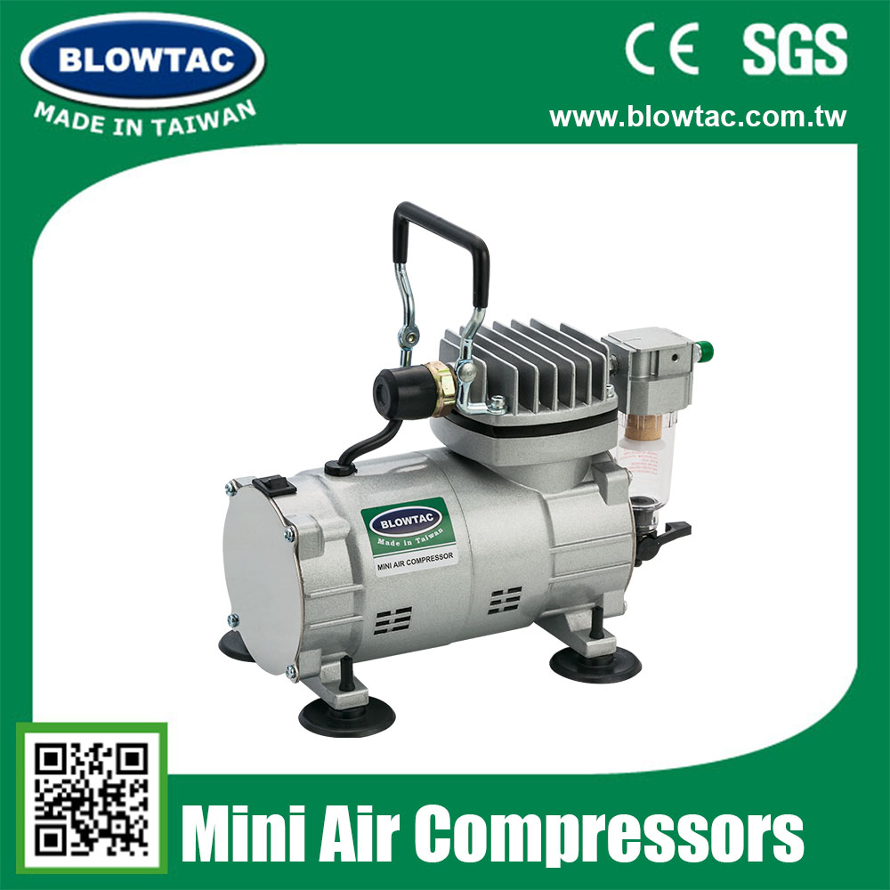 TC20TS B Type Single Cylinder Mini Air Compressor with Tank and cover