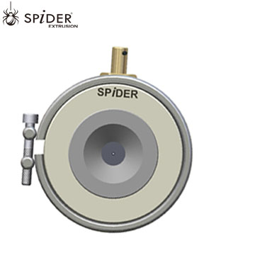 traditional adjustable extrusion die head for wire machine									