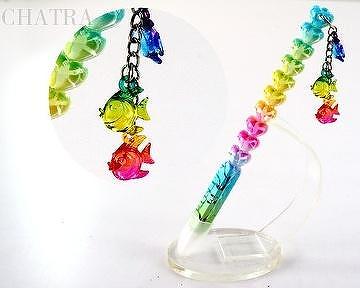 x shell crack key Taiwan Rainbow Heart Fish Crack shaped (3pcs Tropical Pen x shell crack key Taiwan Rainbow Heart Fish Crack shaped (3pcs Tropical Pen
