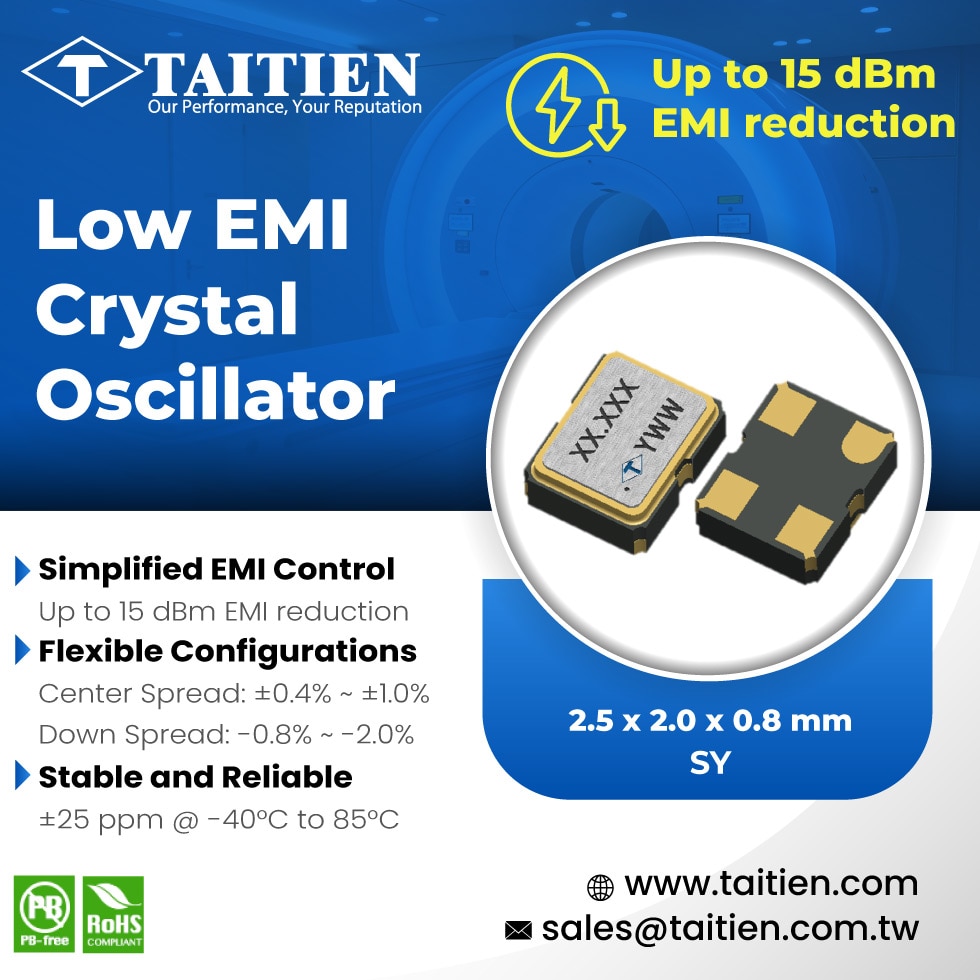 Taitien High Frequency Ultra Low Phase Noise VCXO VN-K